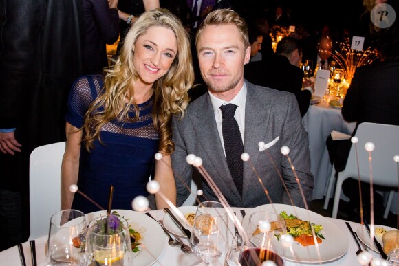 Ronan Keating et Storm Uechtritz à la Soirée de Gala IWC lors du Salon International de la Haute Horlogerie (SIHH) à Genève en Suisse le 20 janvier 2015