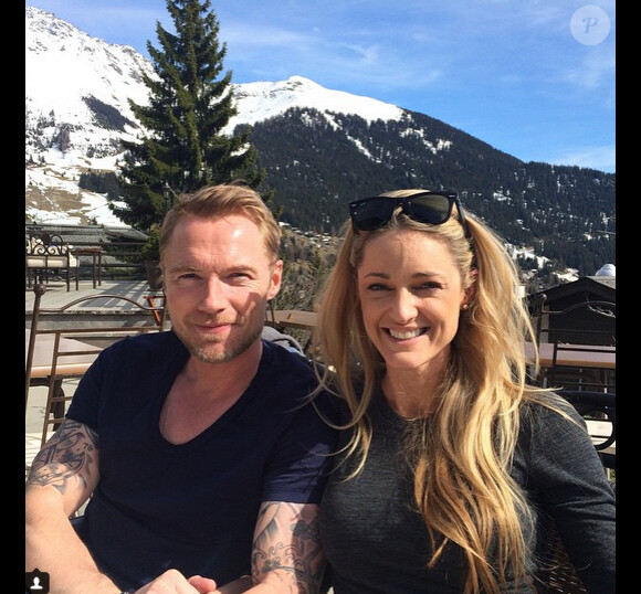 Ronan Keating et Storm Uechtritz sur Instagram, avril 2015