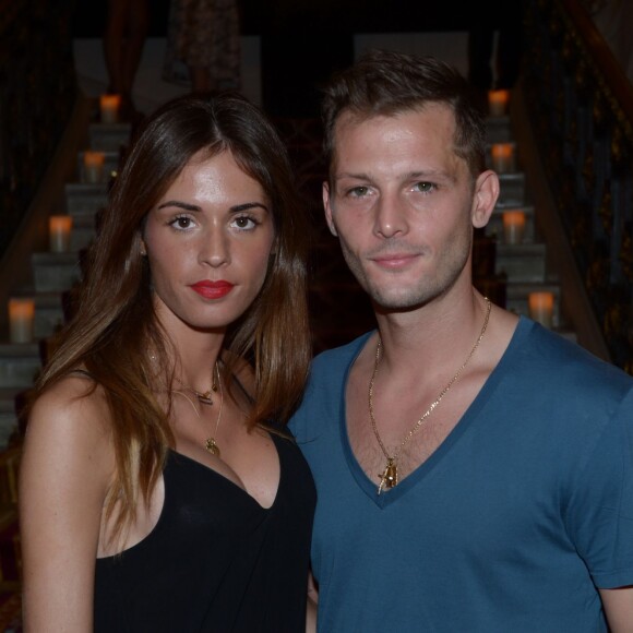 Nicolas Duvauchelle et Laura Isaaz à Paris, le 3 septembre 2013.