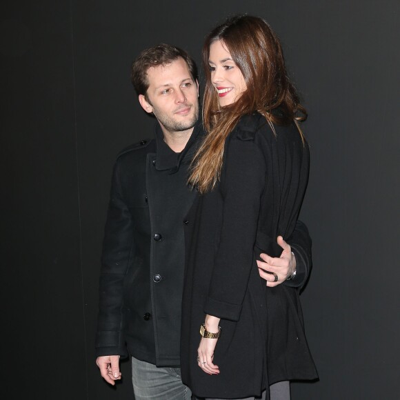 Nicolas Duvauchelle et Laura Isaaz à Paris le 26 février 2013.