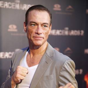 Jean-Claude Van Damme à Madrid le 8 août 2012. 