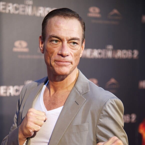 Jean-Claude Van Damme à Madrid le 8 août 2012. 