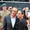 Jean-Claude Van Damme et sa femme Gladys Portugues à Londres le 13 août 2012. 