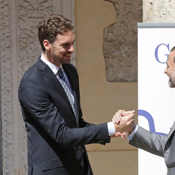 Le roi Felipe VI d'Espagne avait le plaisir de décerner le 15 juillet 2015 au basketteur Pau Gasol le troisième prix Camino Real, au cours d'une cérémonie à l'Université d'Alcala de Henares, non loin de Madrid.