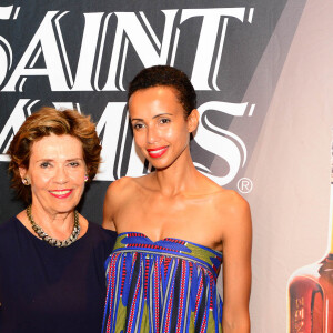 Madame Caillar et Sonia Rolland - Soirée anniversaire des 250 ans de la marque Saint James en Martinique.