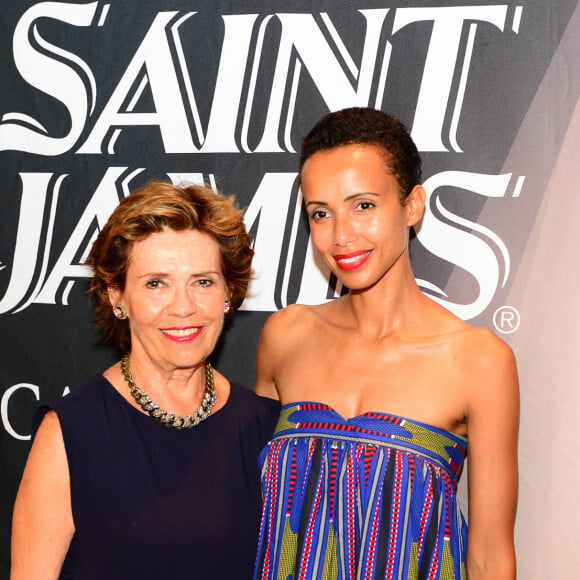 Madame Caillar et Sonia Rolland - Soirée anniversaire des 250 ans de la marque Saint James en Martinique.