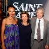 Sonia Rolland et Mr et Mme Caillar - Soirée anniversaire des 250 ans de la marque Saint James en Martinique.