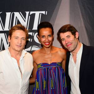 Benoît Magimal, Sonia Rolland et Jalil Lespert - Soirée anniversaire des 250 ans de la marque Saint James en Martinique.