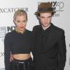 Sienna Miller et son fiancé Tom Sturridge - Première du film "Foxcatcher" lors du 52e festival du film de New York, le 10 octobre 2014.