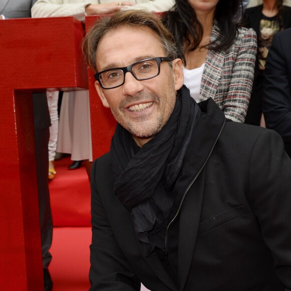 Julien Courbet - Conférence de rentrée de RTL à Paris. Le 4 septembre 2014.