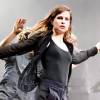 Christine and the Queens (Héloïse Letissier) en concert lors du Festival Fnac Live devant l'hôtel de ville de Paris, le 16 juillet 2015.