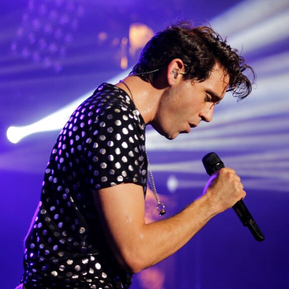 Mika - Quatrième jour du festival Fnac Live sur le parvis de l'Hôtel de Ville à Paris, le 18 juillet 2015.