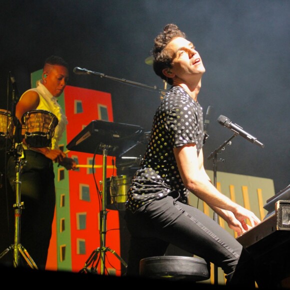 Mika - Quatrième jour du festival Fnac Live sur le parvis de l'Hôtel de Ville à Paris, le 18 juillet 2015.