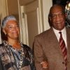 Bill Cosby et sa femme Camille à Los Angeles, le 20 avril 2004. 