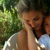 Alexandra Rosenfeld et Ava : un moment mère fille, tendre et câlin
