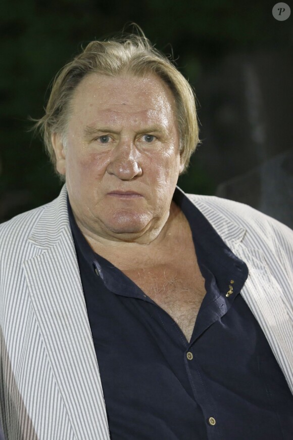 Exclusif - Gérard Depardieu - Gérard Depardieu invité d'honneur de la soirée de clôture de la 14ème édition du Festival 7ème Art avec une projection de "Raspoutine", à la mairie du 7ème arrondissement à Paris, le 13 juin 2015. 