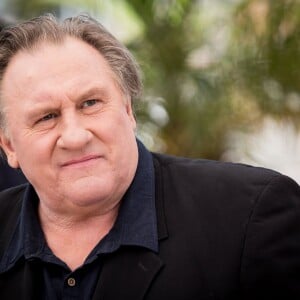 Gérard Depardieu lors du 68e festival de Cannes le 21 mai 2015. 