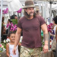 Jason Momoa (Aquaman) : Un colosse attendrissant avec sa fillette