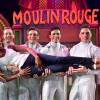 Exclusif - Marie-José Pérec entourée des artistes du Moulin Rouge à Paris le 21 juillet 2015.