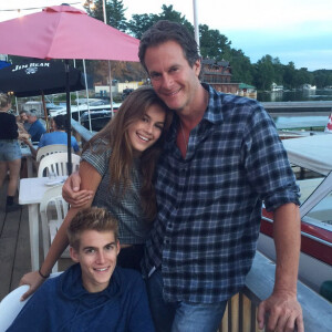 Rande Gerber et les enfants, Kaia et Presley