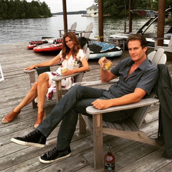 Cindy Crawford et son mari Rande Gerber profitent de leurs vacances