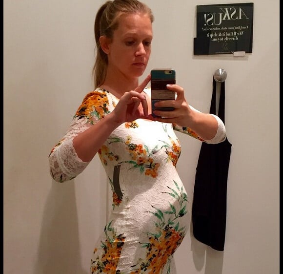 Andrea Joy Cook enceinte de son deuxième enfant / juillet 2015