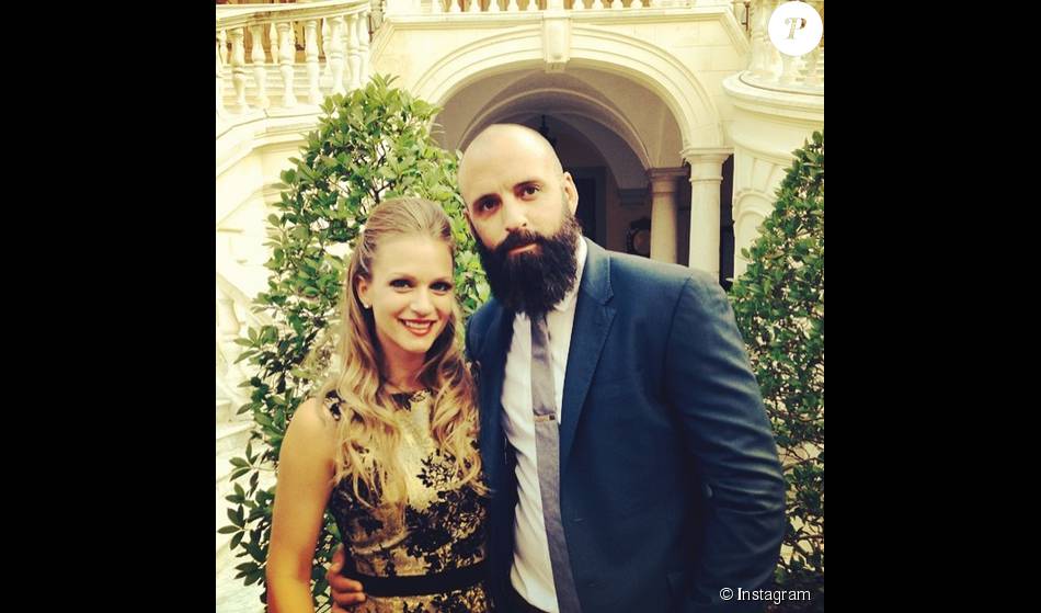 Andrea Joy Cook et son mari à Monaco / juillet 2014 Purepeople