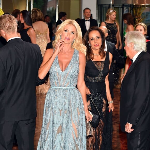 Victoria Silvstedt - 67e Gala de la Croix-Rouge Monégasque (Bal de la Croix-Rouge) à Monaco, le 25 juillet 2015