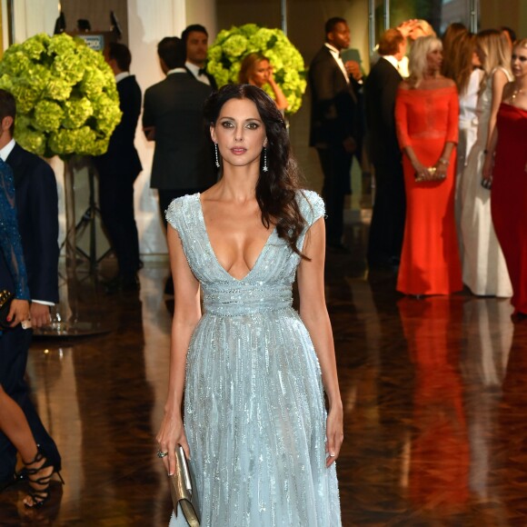 Frédérique Bel - 67e Gala de la Croix-Rouge Monégasque (Bal de la Croix-Rouge) à Monaco, le 25 juillet 2015