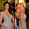 Frédérique Bel et Victoria Silvstedt - 67e Gala de la Croix-Rouge Monégasque (Bal de la Croix-Rouge) à Monaco, le 25 juillet 2015 (montage Purepeople.com, crédit BestImage/Junior).