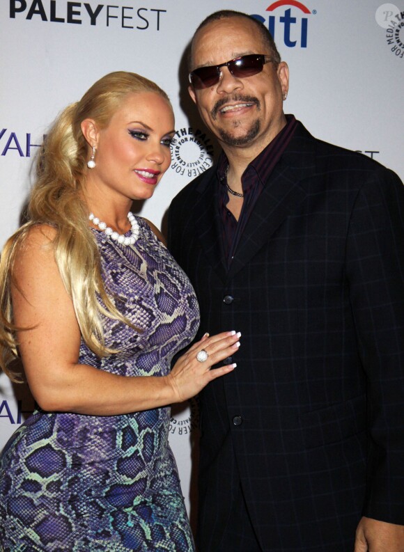 Ice-T et son épouse Coco lors de la la soirée "Law & Order : SVU" à New York, le 13 octobre 2014