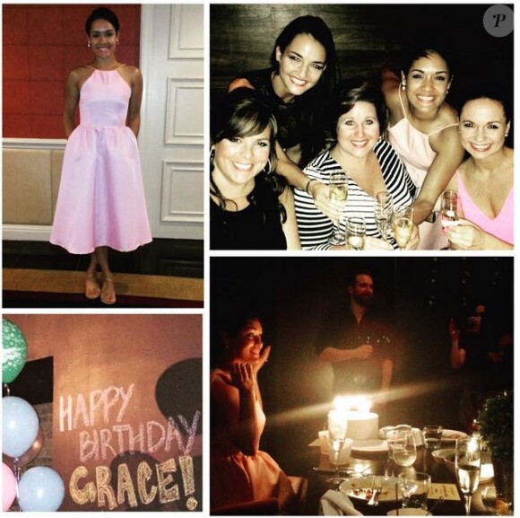 Grace Gealey a partagé une photo de sa soirée d'anniversaire sur Instagram, le 27 juillet 2015