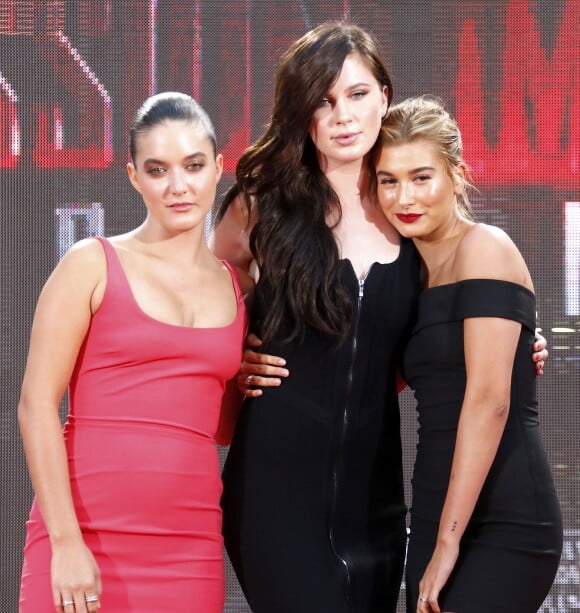 Alaia Baldwin, Ireland Baldwin, Hailey Baldwin - Première du film "Mission Impossible - Rogue Nation" à New-York le 27 juillet 2015.