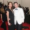 Christy Turlington et son mari Edward Burns - Soirée du Met Ball / Costume Institute Gala 2014: "Charles James: Beyond Fashion" à New York, le 5 mai 2014.