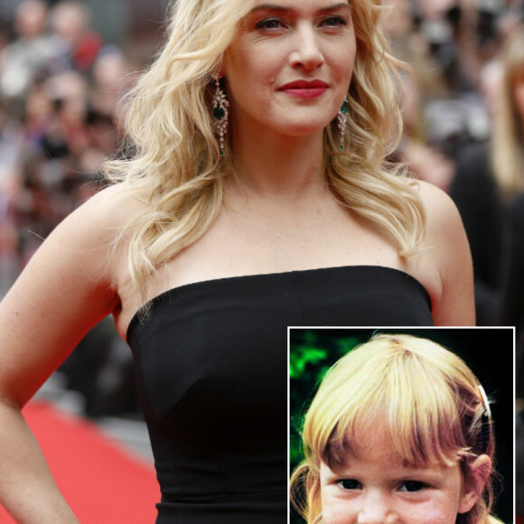 Kate Winslet aujourd'hui vs. la Kate de son enfance, joufflue et harcelée à l'école
