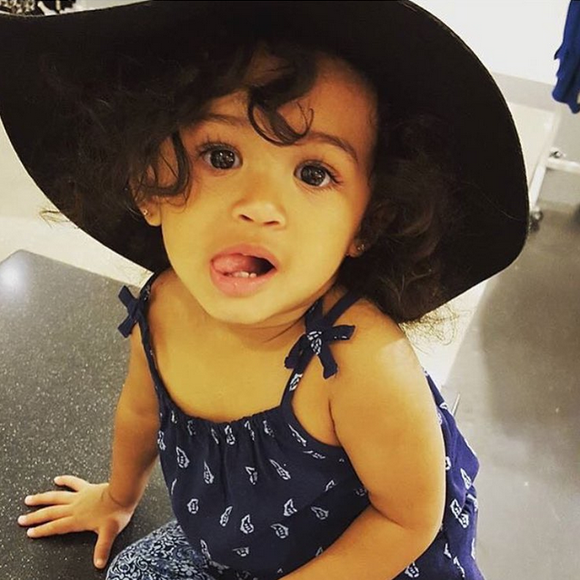 Photo de Royalty, fille de Chris Brown et Nia Guzman, publiée le 18 juillet 2015.