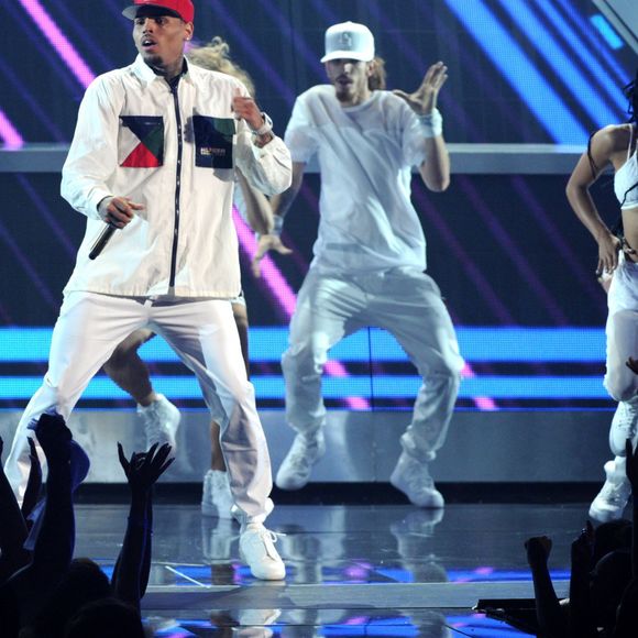 Chris Brown aux BET Awards 2015 à Los Angeles, le 28 juin 2015.