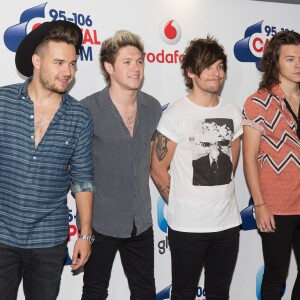 Liam Payne, Niall Horan, Louis Tomlinson et Harry Styles (One Direction) - Arrivée des people à l'évènement "Summertime Ball" de Capital FM à Londres, le 5 juin 2015. 