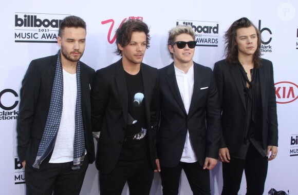 Louis Tomlinson, Liam Payne, Niall Horan et Harry Styles du groupe One Direction - Soirée des "Billboard Music Awards" à Las Vegas le 17 mai 2015 