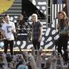 Harry Styles, Liam Payne, Niall Horan and Louis Tomlinson (One Direction) en concert pour le Good Morning America Summer Concert Series à Rumsey Playfield - Central Park, New York le 4 aout 2015