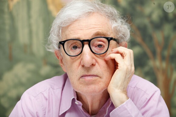 Woody Allen en conférence de presse pour le film "Irrational Man" au London Hotel à New York le 25 juillet 2015