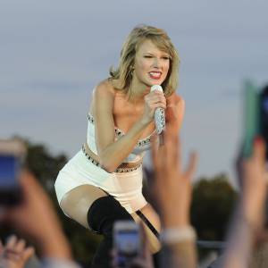 Taylor Swift en concert au Barclaycard British Summer Time de Londres, le 27 juin 2015 