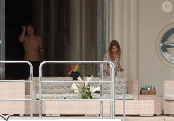 La princesse Beatrice d'York et son boyfriend Dave Clark ont pu profiter le 7 août 2015 du yacht Eclipse de Roman Abramovich puis du Rising Sun de David Geffen, sur lequel Oprah Winfrey les a invités.