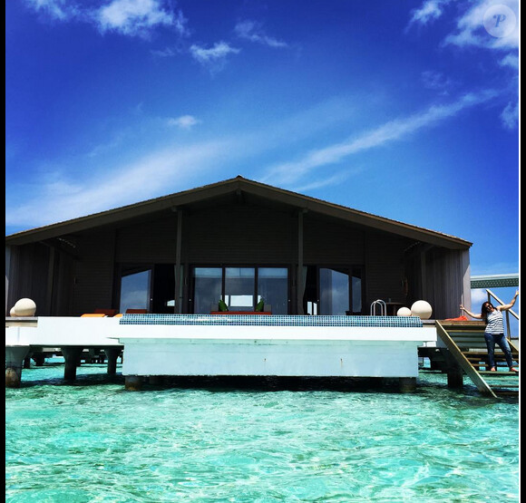 Club Med des Maldives / photo postée sur le compte Instagram de Dafi Ziv au mois d'aout 2015