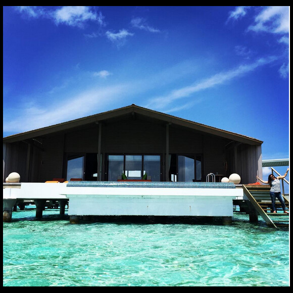 Club Med des Maldives / photo postée sur le compte Instagram de Dafi Ziv au mois d'aout 2015