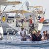 Le chanteur Seal est en vacances à Ibiza, le 3 août 2015. 