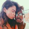 Shanina Shaik et son chéri DJ Ruckus en vacances à Ibiza. Photo publiée le 10 août 2015.