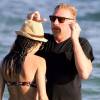 Exclusif - Boris Becker et sa femme Lilly Becker en vacances à Ibiza le 26 juillet 2015.