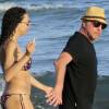 Exclusif - Boris Becker et sa ravissante femme Lilly Becker en vacances à Ibiza en Espagne le 26 juillet 2015.