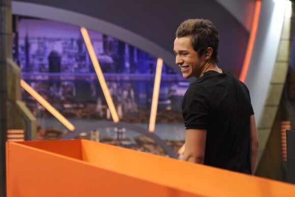 Austin Mahone était l'invité de l'émission TV "El Hormiguero" à Madrid. Le 2 juillet 2014